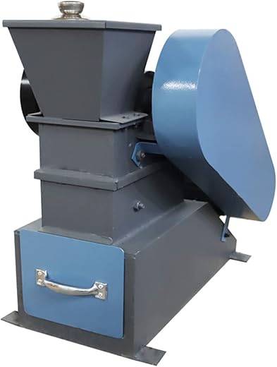 100X60 Mini Jaw Crusher for Rock Ore Slag Steel Slag Coal Stone Crushing 220V 6mm~30mm Output Size