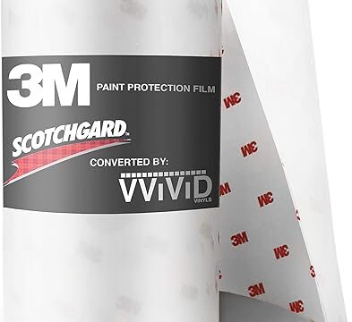 3M Clear Paint Surface Protection Vinyl Film (6 Inch x 60 Inch)