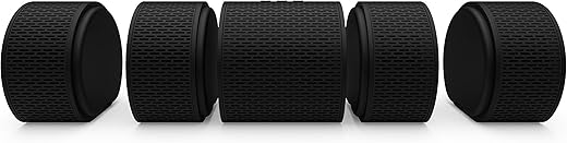 Air Audio The Worlds First Pull-Apart Wireless Bluetooth Speaker Portable Surround Sound and Multi-Room Use, Black