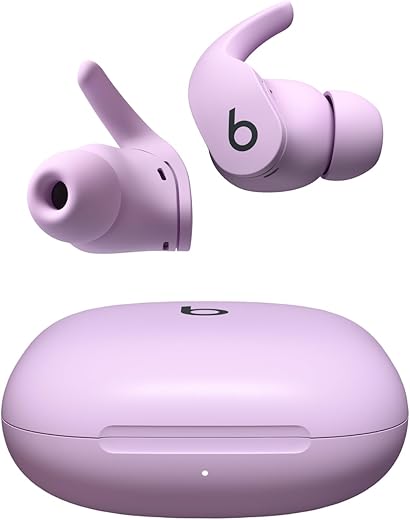 Beats Fit Pro - True Wireless Noise Cancelling Earbuds - Apple H1 Headphone Chip, Compatible with Apple & Android, Class 1 Bluetooth, Built-in Microphone, 6 Hours of Listening Time - Stone Purple