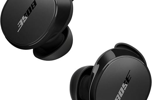 Bose New QuietComfort Wireless Noise Cancelling Earbuds, Lifestyle Bluetooth Earbuds with Active Noise Cancellation, Up to 8.5 Hours of Battery Life, Black