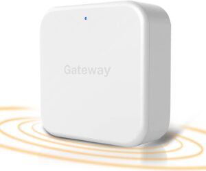 G2 Wi-Fi Gateway Bluetooth Gateway for TT Lock App and DD Lock App, Gateway for Smart Door Lock, Wi-Fi Bridge, G2 Hub, Remote Control Smart Fingerprint Lock, Work with Alexa Voice Control