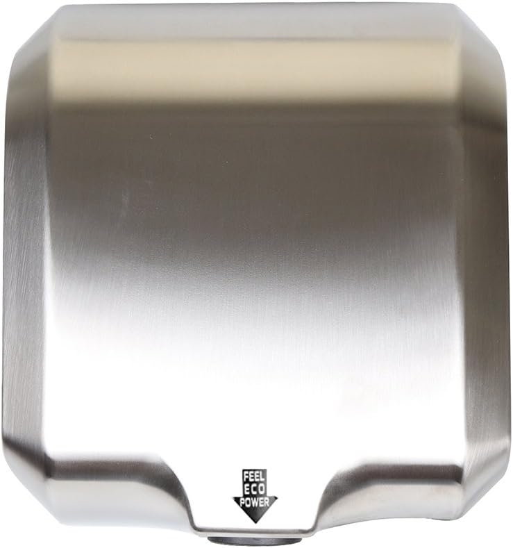 Goetland Stainless Steel Commercial Hand Dryer 1800w Automatic High Speed Heavy Duty Dull Polished