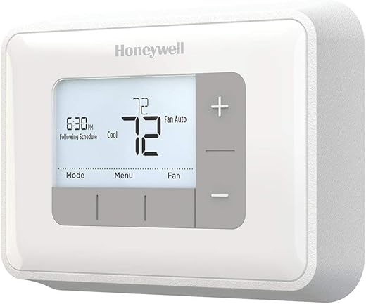 Honeywell Home Home RTH6360D1002 Programmable Thermostat, 5-2 Schedule, 1-Pack, White