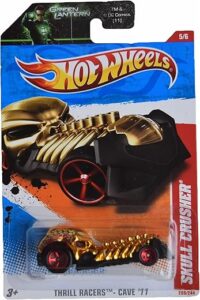 Hot Wheels Skull Crusher, [Gold] 209/244 2011 Thrill Racers - Cave 5/6