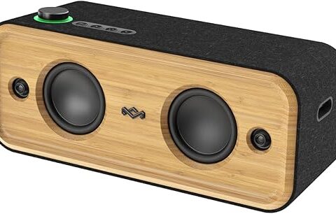 House of Marley Get Together 2 XL: Portable Speaker with Wireless Bluetooth Connectivity, 20 Hours of Indoor/Outdoor Playtime, and Sustainable Materials