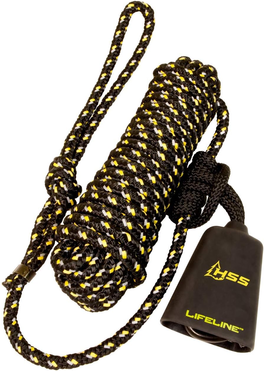 Hunter Safety System Reflective Lifeline for Tree-Stand Hunting Safety Harness