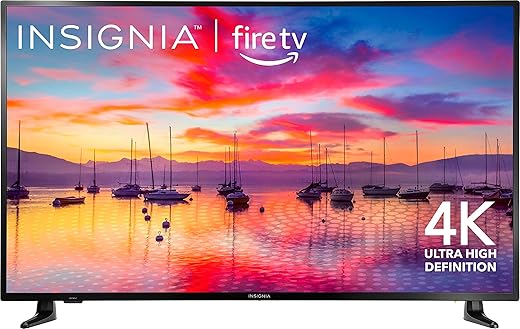 INSIGNIA 55-inch Class F30 Series LED 4K UHD Smart Fire TV with Alexa Voice Remote (NS-55F301NA25)