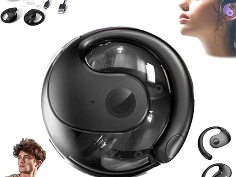 Language Translator, Simultaneous Interpretation Earphone, Supports Over 133 Different Languages, Translation Earbuds Real Time, Bt 5.4, HiFi Stereo Sound, 5h Play Time