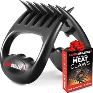 Meat Shredder Claws - BBQ Smoker Accessories Pulled Pork Tool Grilling Gifts for Men - White Elephant Gift