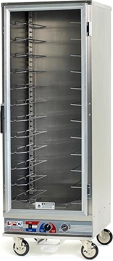 METRO C5E9-CFC-U C5 E-Series Premium Holding and Proofing Cabinet, Full Height, Full Length Clear Door, Universal Wire Slides, 120V, 60Hz, 2000W