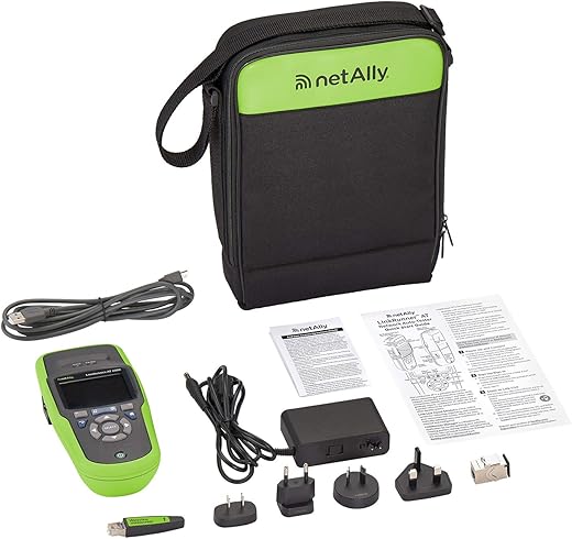 NetAlly LinkRunner at 2000 Network Copper Fiber Ethernet Network Auto-Tester