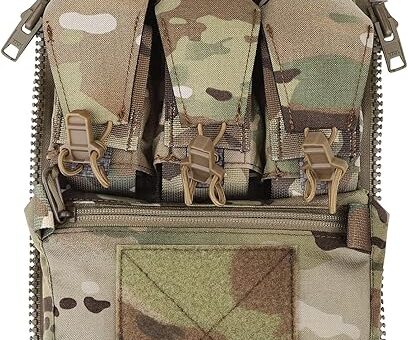 PETAC GEAR TacTical BackPack,Zip On Back Panel Banger For V5 Vest