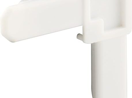 Prime-Line MP7729-50 Screen Frame Corner, 5/16 In. x 3/4 In., White Plastic (50 Pack)