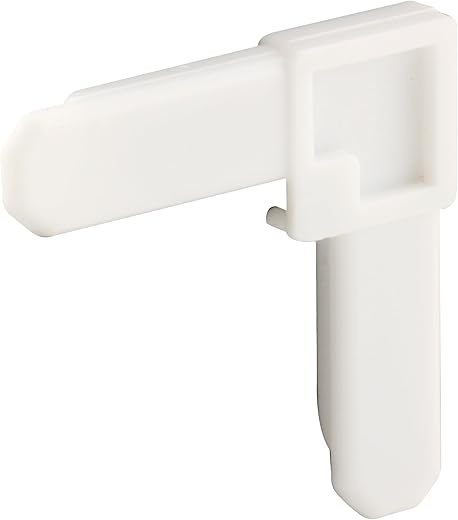 Prime-Line MP7729-50 Screen Frame Corner, 5/16 In. x 3/4 In., White Plastic (50 Pack)