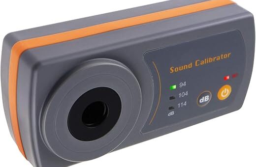 Professional Sound Level Calibrator Decibel Meter Calibrator with Three Calibration Level at 94dB & 104dB & 114dB