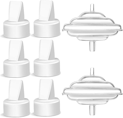 PUMPMOM-US Replacement Duckbill Valves and Backflow Protector for Spectra, Compatible Pump Parts for Spectra S1 S2 9 Plus and SG (Not Original Spectra S2 Accessories)