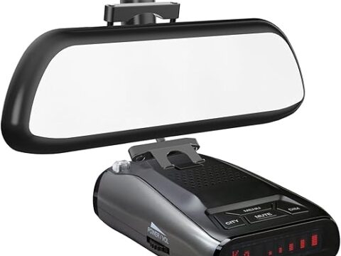 Radar Detector Mount,Rearview Mirror Mounting Bracket,Suitable for Uniden DFR Series Mirror Radar Mounting Bracket