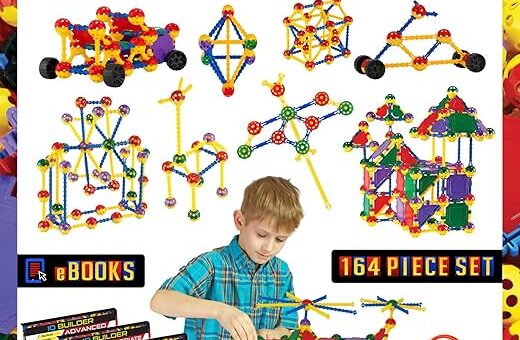 | STEM Learning Toys | Creative Construction Engineering | Fun Educational Building Toy Set for Boys and Girls Ages 3 4 5 6 7 8 9 10 Year Old | Best Toy Gift for Kids | Top Blocks Game Kit