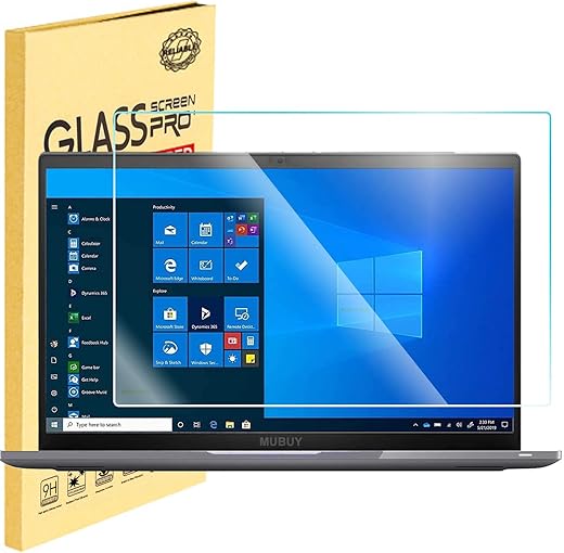 Tempered Glass Screen Protector Tempered Glass for 16 Inch HP/Dell/Sony/Samsung/Lenovo/Acer/MSI/Razer Blade/LG Gram 16" Laptop 16:10 Aspect(13.5 x 8.5 Inch), 9H Hardness, Anti Fingerprint