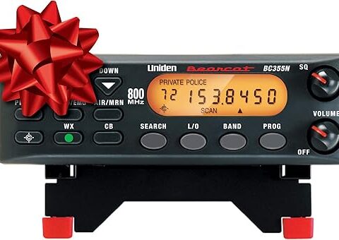 Uniden BC355N 300-Channel Base/Mobile Scanner, Close Call Capture, Pre-programmed Search “Action” Bands to Hear Non-Digital Police, Ambulance, Fire, Amateur Radio, Public Utilities, Weather & more