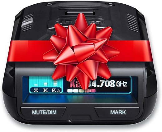 Uniden R3 EXTREME LONG RANGE Laser/Radar Detector, Record Shattering Performance, Built-in GPS w/ Mute Memory, Voice Alerts, Red Light & Speed Camera Alerts, Multi-Color OLED Display , Black