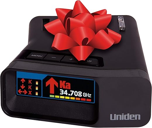 Uniden R7 EXTREME LONG RANGE Laser/Radar Detector, Built-in GPS, Real-Time Alerts, Dual-Antennas Front & Rear w/Directional Arrows, Voice Alerts, Red Light and Speed Camera Alerts