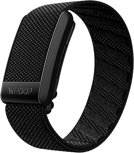 WHOOP 4.0 with 12 Month Subscription – Wearable Health, Fitness & Activity Tracker – Continuous Monitoring, Performance Optimization, Heart Rate Tracking – Improve Sleep, Strain, Recovery, Wellness