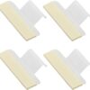 ApplianPar 4 Pack 154701001 Dishwasher Splash Shield Guard Seal Kit for Electrolux Frigidaire PS2203346 AP4338941 AH2203346