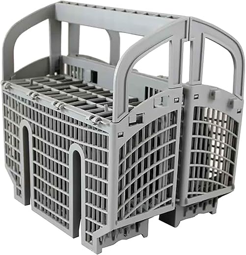 Bosch 00675794 Genuine OEM Silverware Basket (Gray) for Bosch Dishwashers