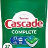 Cascade Complete ActionPacs, Dishwasher Detergent Pods, Fresh, 27 Count