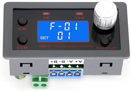 DC 5-30V 4A 42 57 Stepper Motor Driver Controller Integrated Board Forward/Reverse Pulse Speed Angle Control Module PLC Serial Communication for NEMA 17 23 Motor