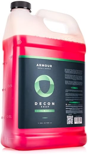 Decon Soap - High-pH Decontamination Shampoo - Alkaline Degreasing Agents and Biodegradable Ingredients - 128 oz