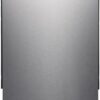 EdgeStar BIDW1802 18 Inch Wide 8 Place Setting Energy Star Certified Built-In Front Control Dishwasher - Stainless Steel