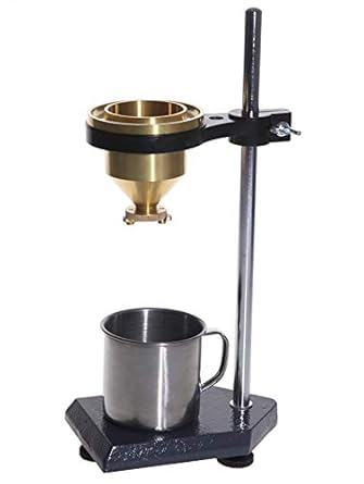 Paint-4 Liquid Viscosity Test Tool w/Viscometer Flow Cup Viscometer Cup 4# Flow Viscosity Cup Liquid Flow Meter Liquid Viscosity Tester with Base