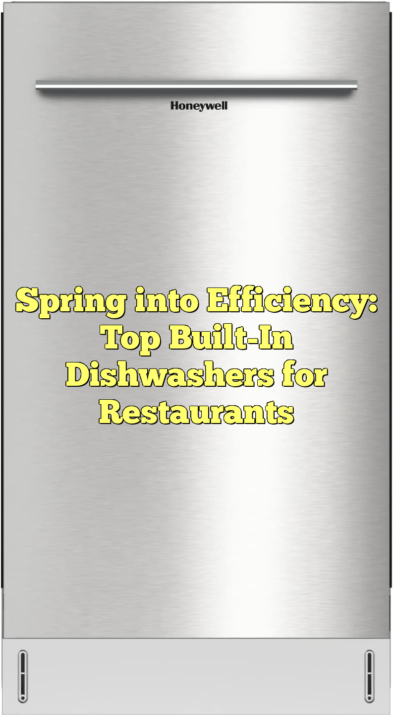 Spring into Efficiency: Top Built-In Dishwashers for Restaurants