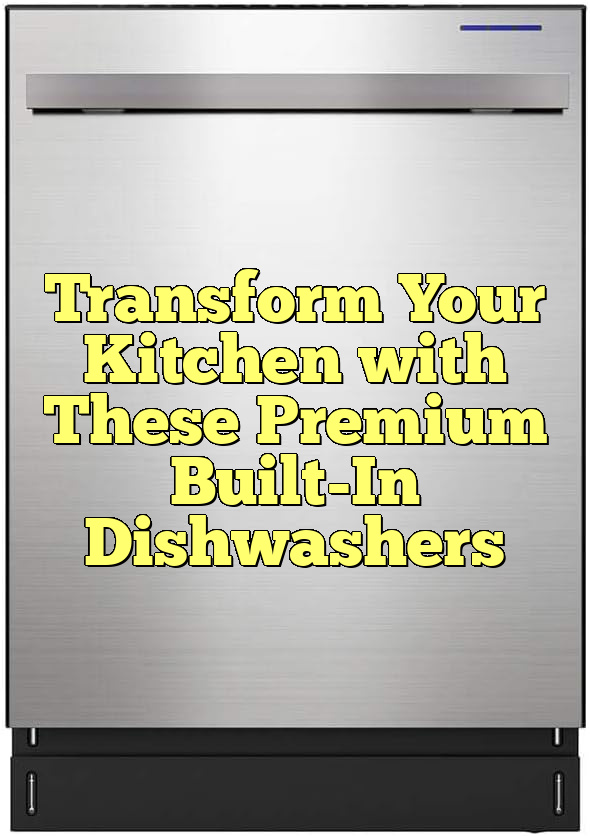 Transform Your Kitchen with These Premium Built-In Dishwashers